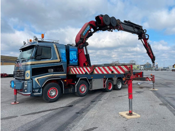 Volvo FH16/660 8x4 EFFER 1750 8S Fly Jib 6S+2 / WINCH  - Crane truck, Dropside/ Flatbed truck: picture 1