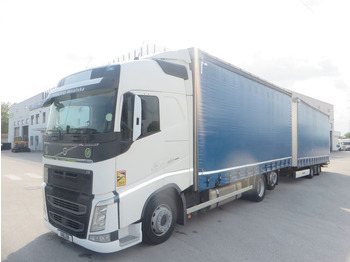 Volvo FH460 6x2 tandem jumbo 7.3+8.2m  - Curtainsider truck: picture 1