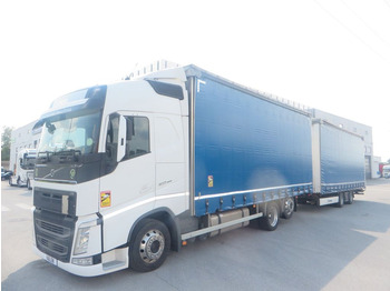 Volvo FH460 6x2 tandem jumbo 7.3+8.2m  - Curtainsider truck: picture 1