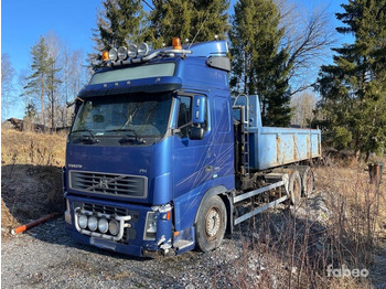 Volvo FH480 - Dropside/ Flatbed truck, Crane truck: picture 1