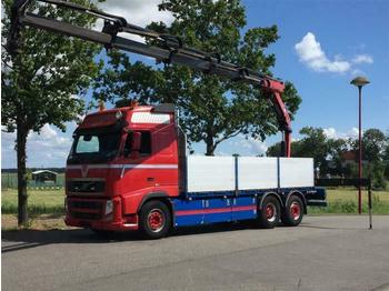 Dropside/ Flatbed truck Volvo FH540 6X2 WITH HMF 2420 EURO 5: picture 1
