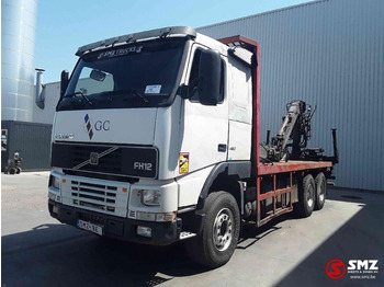 Dropside/ Flatbed truck, Crane truck Volvo FH 12 460 6x4 chassis dammage: picture 3