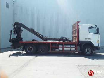 Dropside/ Flatbed truck, Crane truck Volvo FH 12 460 6x4 chassis dammage: picture 4