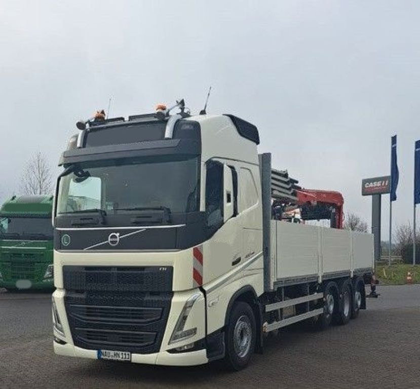 Volvo FH 460 8x2/6*TRIDEM*Fassi F215*Steinzange*ACC*  - Crane truck, Dropside/ Flatbed truck: picture 3