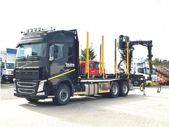 Timber truck, Crane truck Volvo FH 500 6x4 Holztransporter Kurzholz: picture 3