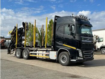 Timber truck, Crane truck Volvo FH 500 6x4 Holztransporter Kurzholz: picture 2