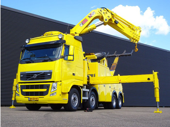 Volvo FH 520 / ABSCHLEPP / RECOVERY / TOWTRUCK / 8x4 / CRANE - Autotransporter truck, Crane truck: picture 1