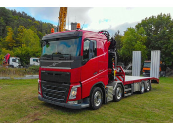 Volvo FH 540 - Autotransporter truck, Crane truck: picture 1