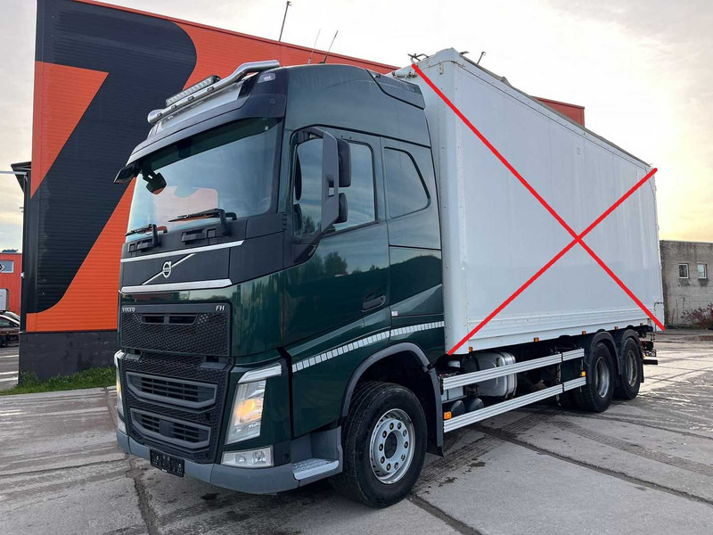 Volvo FH 540 6x4 SOLD AS CHASSIS ! / 9 TON FRONT AXLE / MANUAL / FULL STEEL / HYDRAULICS - Cab chassis truck: picture 2