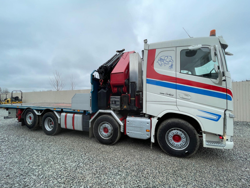 Volvo FH 540 | 8x2 NOSTOTELI | HMF 8520 + JIBILLÄ vm 2019 | 215 000 km | TULOSSA - Dropside/ Flatbed truck, Crane truck: picture 5