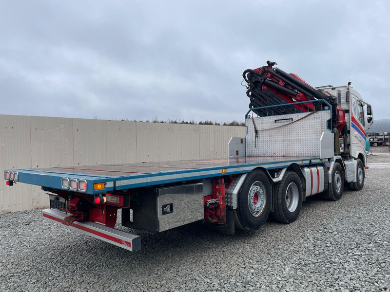 Volvo FH 540 | 8x2 NOSTOTELI | HMF 8520 + JIBILLÄ vm 2019 | 215 000 km | TULOSSA - Dropside/ Flatbed truck, Crane truck: picture 4