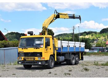 Crane truck Volvo FL 7-10 Pritsche 6,50m + FASSI* TOPZUSTAND: picture 1
