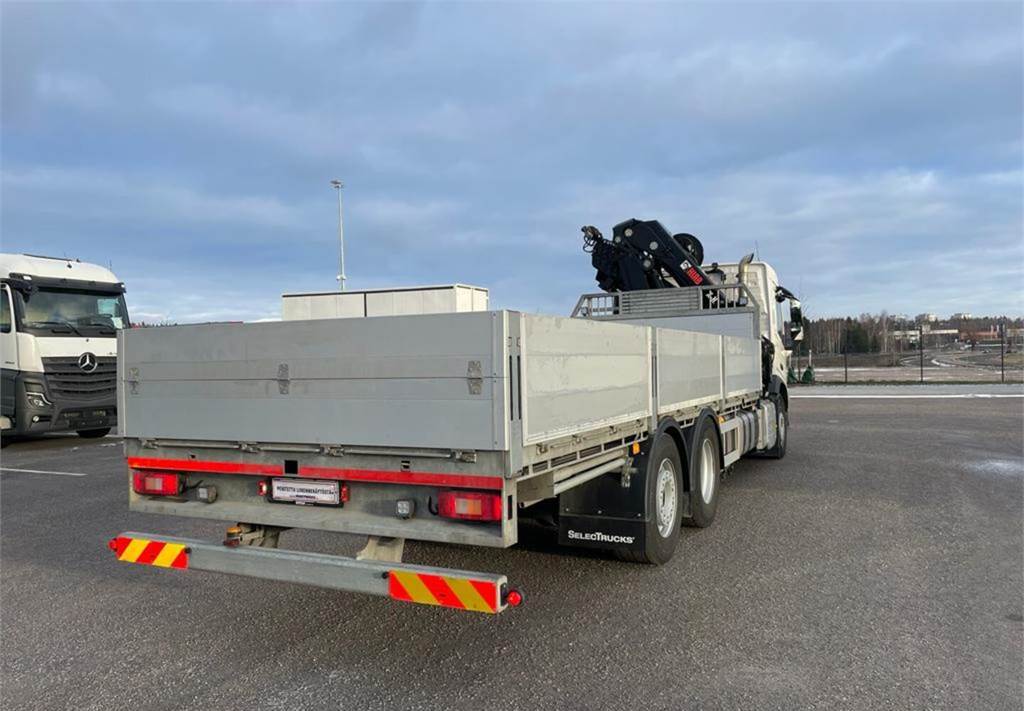 Volvo FM340 6x2 + Hiab 258EPS - Crane truck, Dropside/ Flatbed truck: picture 4