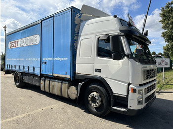 Volvo FM9-300 GLOBE - 4x2 - BOX 7m40 + TAILLIFT - I-SHIFT - EURO 3 - TUV 09/2023 - BELGIAN TRUCK - Curtainsider truck: picture 1