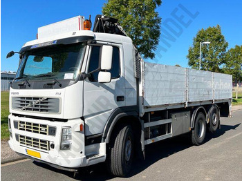 Volvo FM9 310 - Hiab 130R - Drehservo - Euro5 - Dropside/ Flatbed truck, Crane truck: picture 1