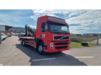 Volvo FMFH Mit Kran - Dropside/ Flatbed truck, Crane truck: picture 1