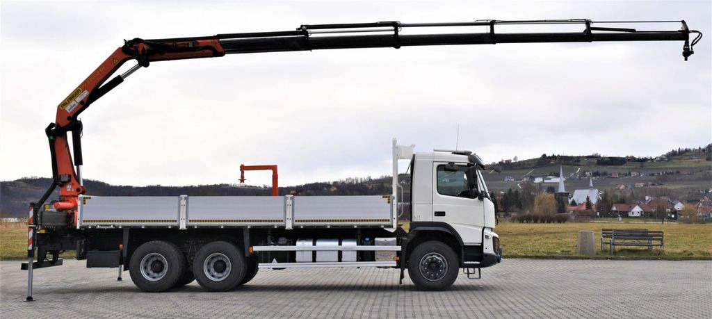 Volvo FMX 370 PRITSCHE 6,70m *PK 22002-EH+FUNK/6x4  - Crane truck, Dropside/ Flatbed truck: picture 5