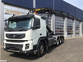 Hook lift truck Volvo FMX 450 8x4 Palfinger 33 ton/meter laadkraan: picture 1