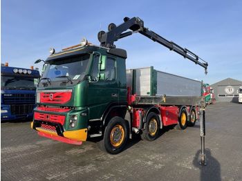 Cable system truck, Crane truck Volvo FMX 460 8X4 HMF 2620 K4 Container system Euro 5: picture 1