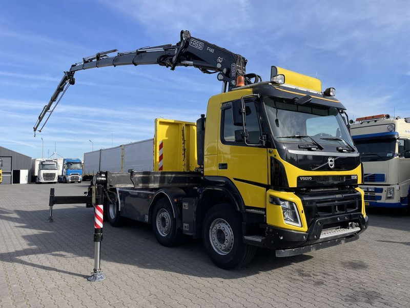 Volvo FMX 500 8X4 Euro 6 Fassi F485 + Fly Jib - Cable system truck, Crane truck: picture 2