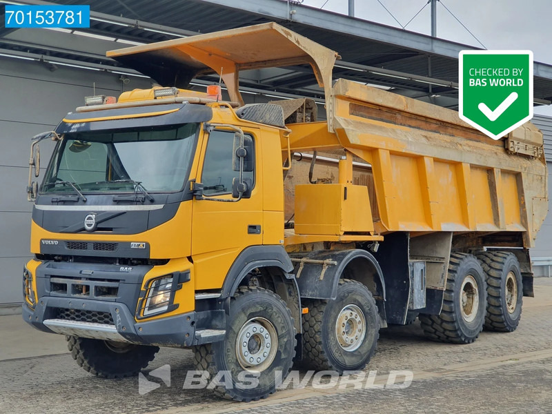 Volvo FMX 520 8X4 40 tonnes payload | 34m3 Pusher |Mining rigid ejector EUR3 - Tipper: picture 1