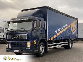 Curtainsider truck Volvo FM 300 + Euro 5 + Dhollandia Lift: picture 1