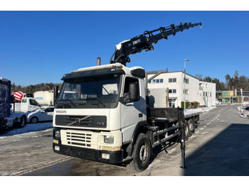 Volvo FM-380 6x2 Hiab 245-7  - Crane truck, Dropside/ Flatbed truck: picture 1