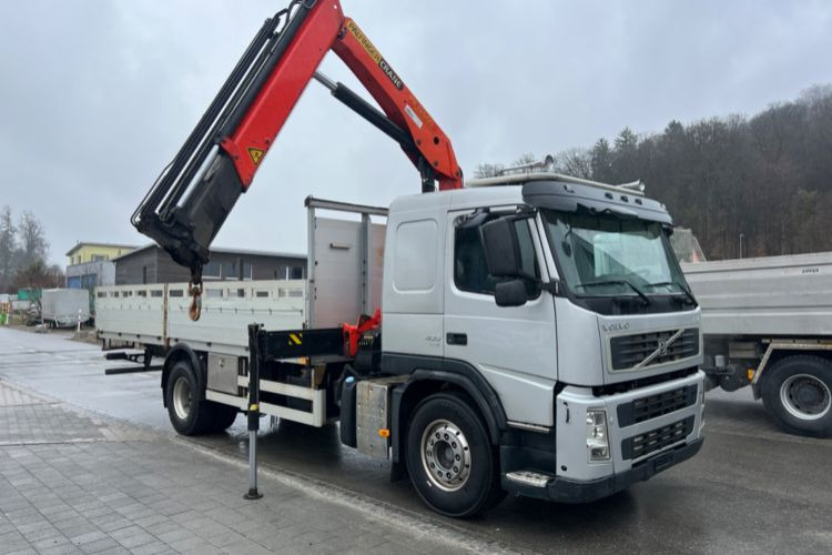 Volvo FM-400 4x2 PK15500  - Crane truck, Dropside/ Flatbed truck: picture 1