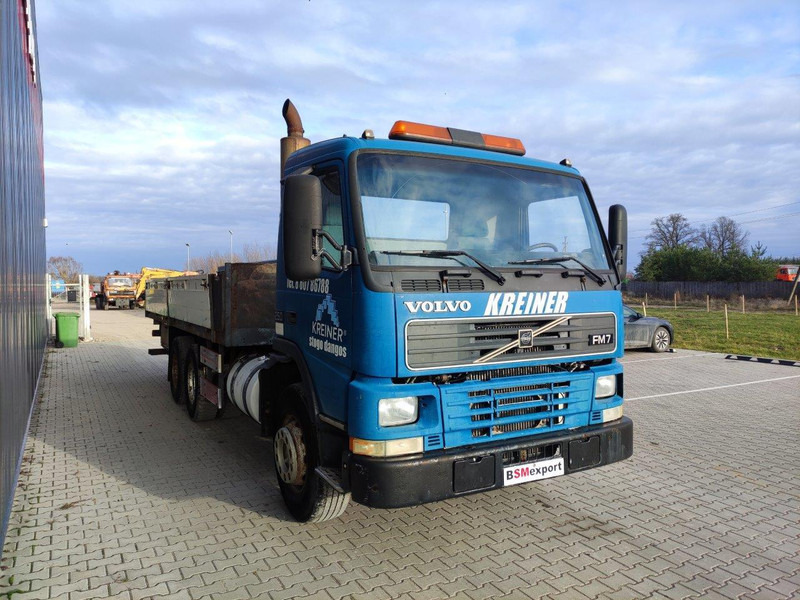 Volvo FM 7, 6x4 long chassis - Dropside/ Flatbed truck: picture 3