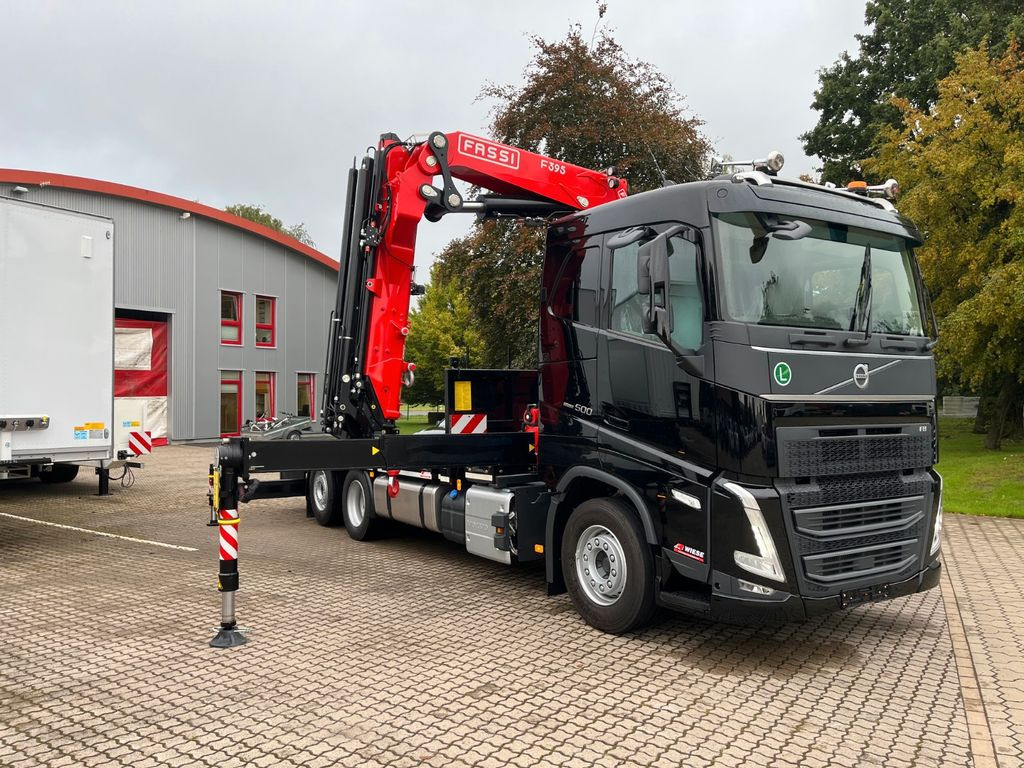 Volvo VOLVO FH500 FASSI 395A2 Sofort lieferbar  - Dropside/ Flatbed truck, Crane truck: picture 2