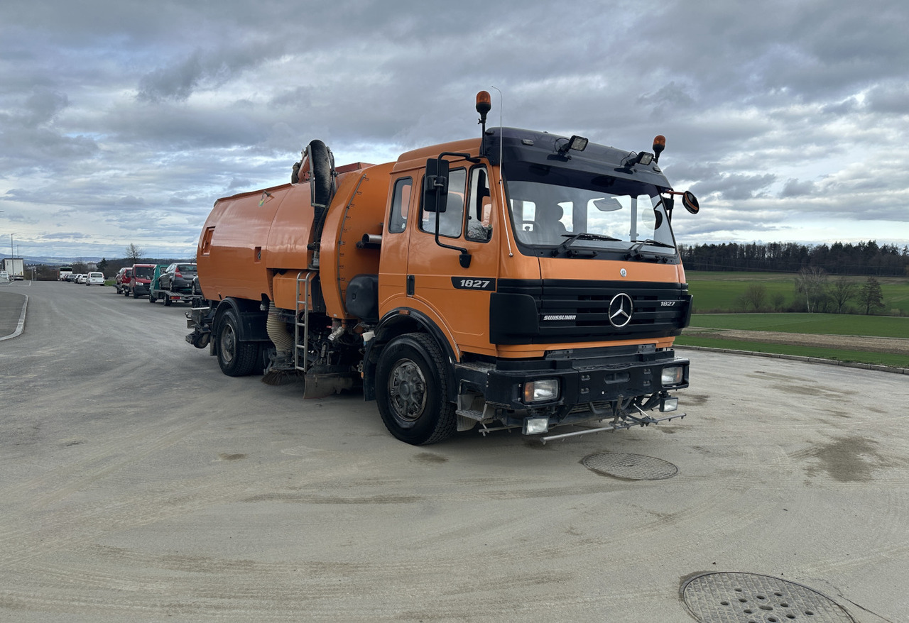 1998 MB-1827 4×2 sweeper - Road sweeper: picture 1