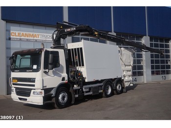 Garbage truck DAF FAN 75 CF 250 Hiab 21 ton/meter laadkraan: picture 1