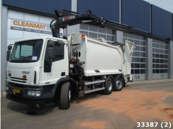 Ginaf C 3127 N met Hiab 21 ton/mtr laadkraan - Garbage truck