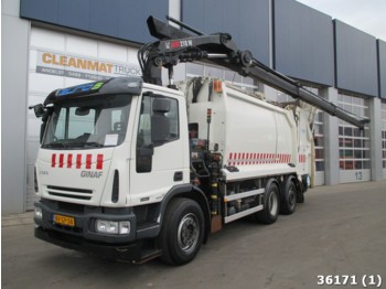 Ginaf C 3128 Euro 5 Hiab 21 ton/meter Kran - Garbage truck