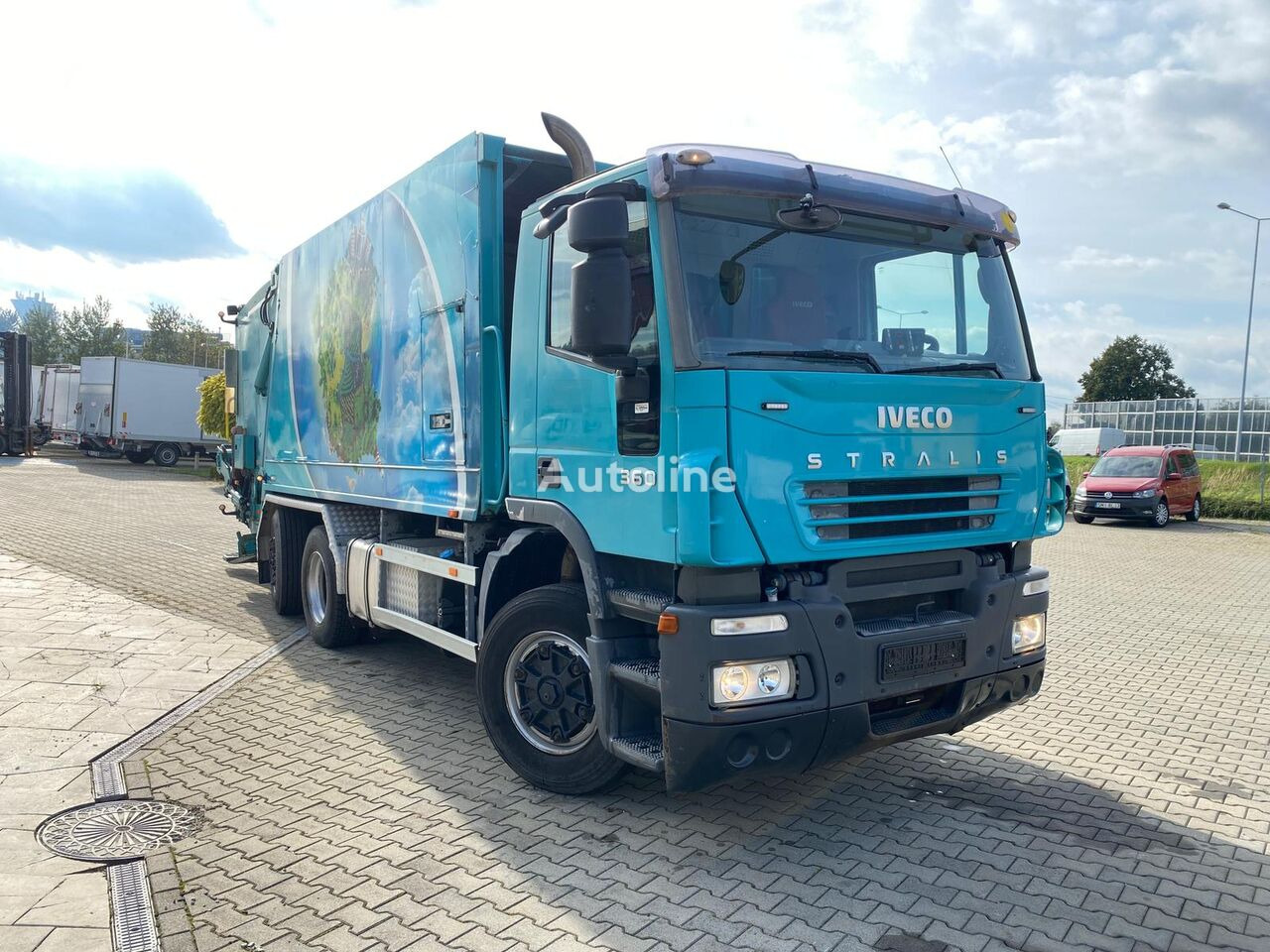 IVECO Stralis 260S36, E5, Ochsner Faun 6x2 - 3Axes From Switzerland - Garbage truck: picture 3
