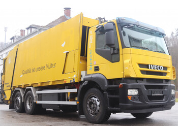 Garbage truck for transportation of garbage Iveco AD260S27  6x2 E5 Retarder FAUN Powerpress GAS CNG: picture 1