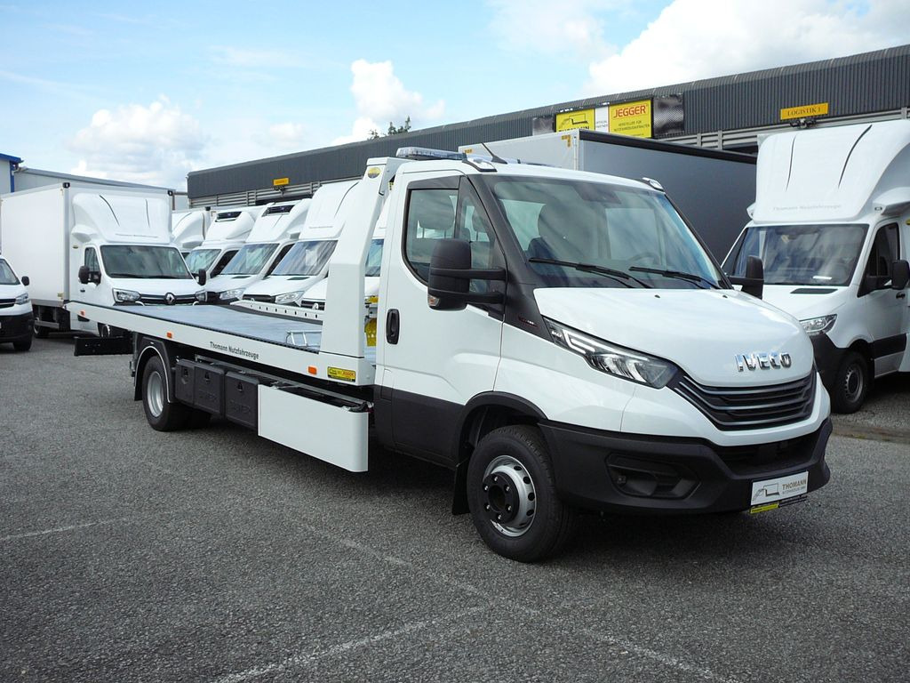 Iveco DAILY 70C18 Schiebeplateu Luftfed Navi  - Tow truck, Commercial vehicle: picture 1