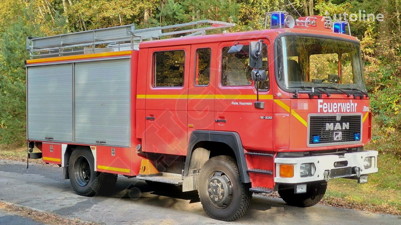MAN 12.232 FA 4x4 DoKa - Fire truck: picture 1
