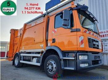 Garbage truck for transportation of garbage MAN TGM 15.250 Schörling 9m³ + Zöller 1.1*94277KM*: picture 1