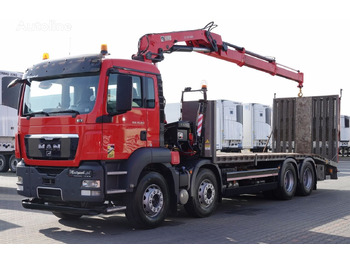 Tow truck MAN TGS 35. 360 / 8x2 / LAWETA / + HDS HIAB XS 166 / WCIĄGARKA / EUR: picture 1