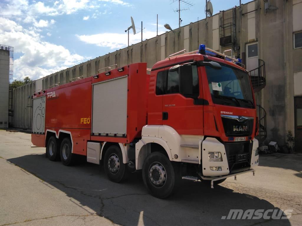MAN TGS 35.510 8X4 BL - Fire truck: picture 1