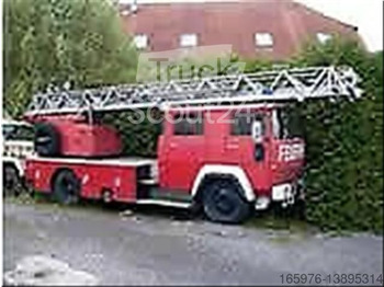 Magirus Deutz 170D12 Feuerwehr Drehleiter 30M - Fire truck: picture 1