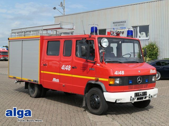 Mercedes-Benz 814 D/Feuerwehr/Metz/Wassertank/Pumpe  - Fire truck: picture 1