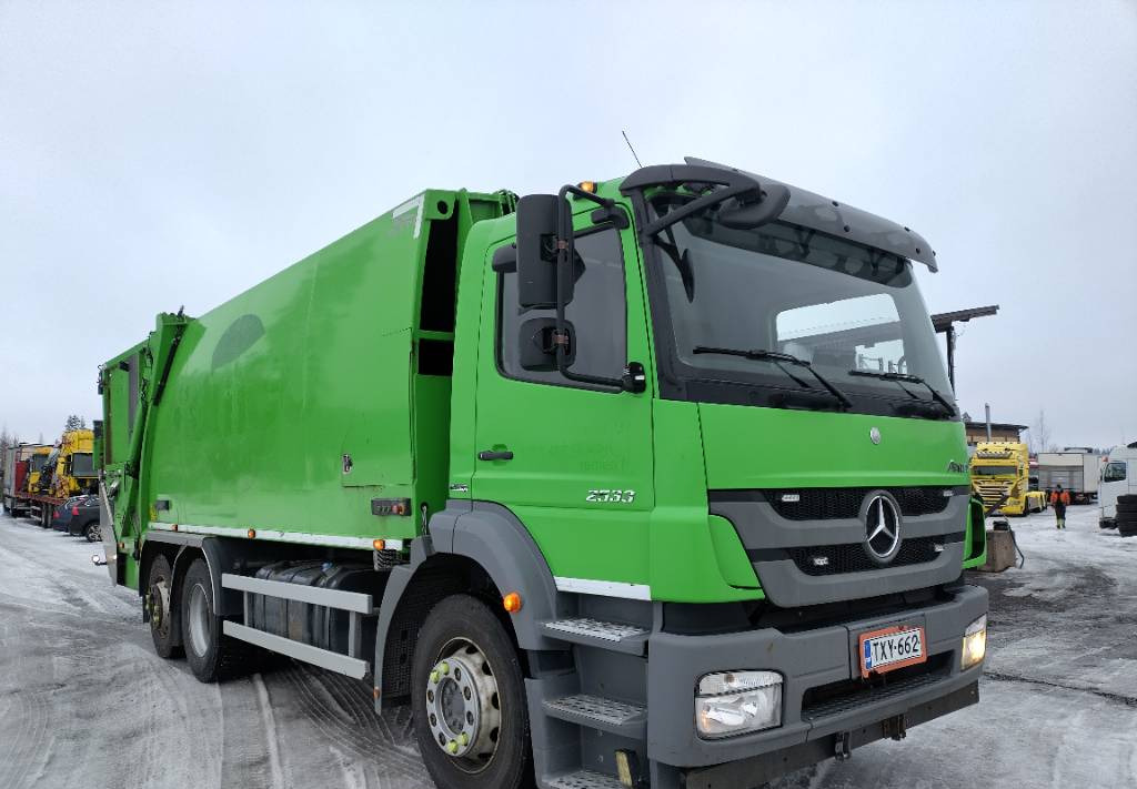 Mercedes-Benz Axor 2533 6x2 NTM 2 lokero pakkaaja  - Garbage truck: picture 1