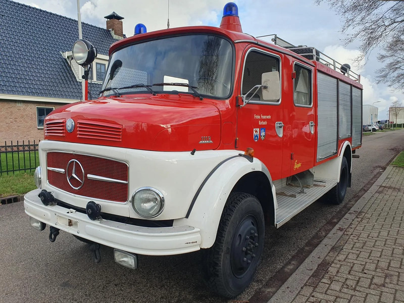 Mercedes-Benz LAF 1113 B 4X4 brandweerwagen - Fire truck: picture 3