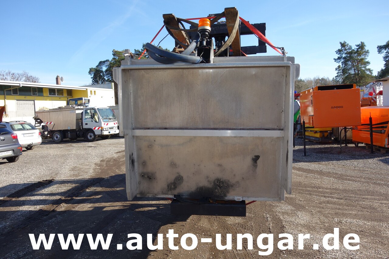 Garbage truck for transportation of garbage Multicar Müllaufbau PB400 Aluaufbau mit Hilfsrahmen 4m³ Kipper Presse Lifter: picture 2