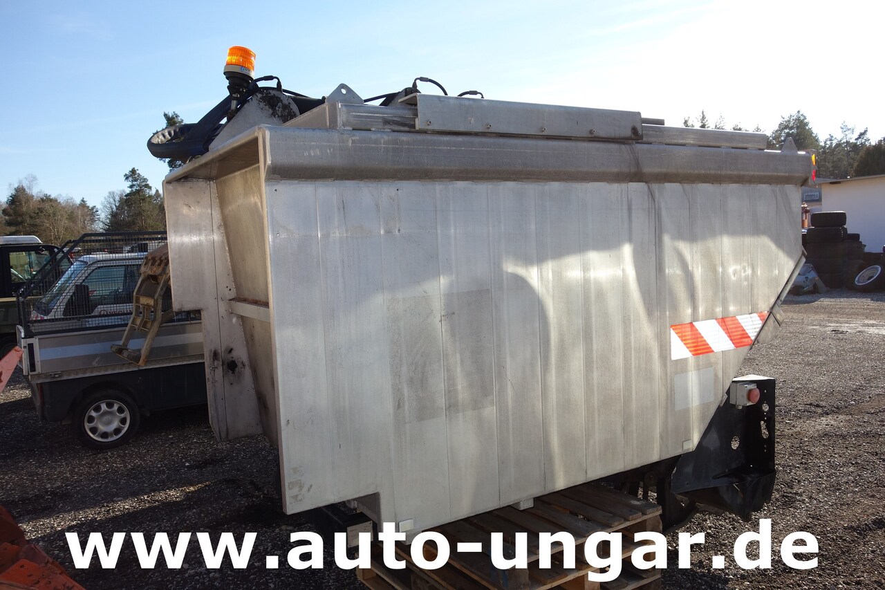 Garbage truck for transportation of garbage Multicar Müllaufbau PB400 Aluaufbau mit Hilfsrahmen 4m³ Kipper Presse Lifter: picture 21