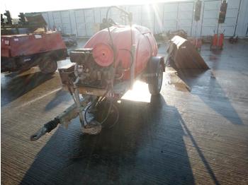  Western Single Axle Plastic Water Bowser, Yanmar Pressure Washer - Pressure washer