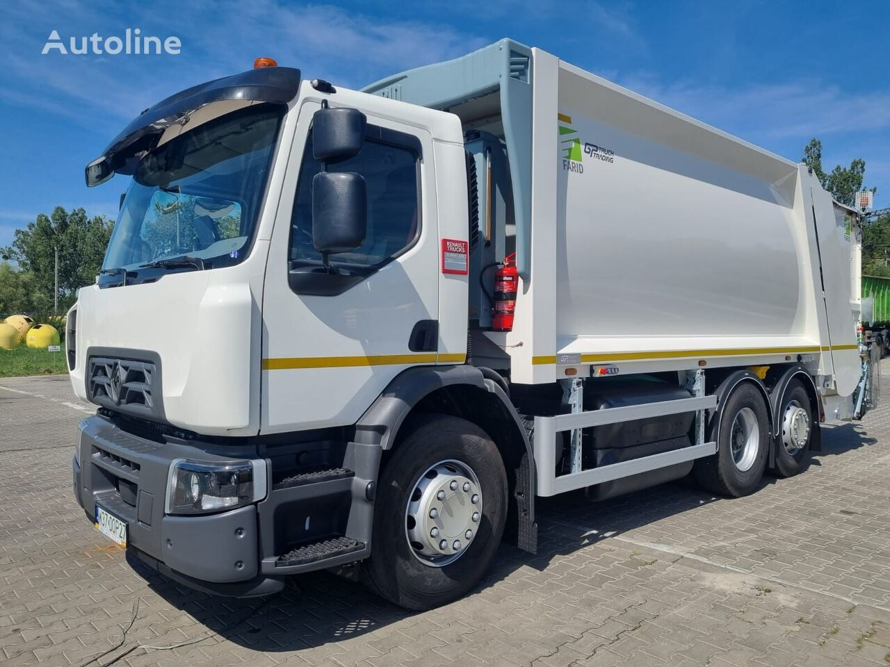 Renault D Wide 26 CNG - Garbage truck: picture 1