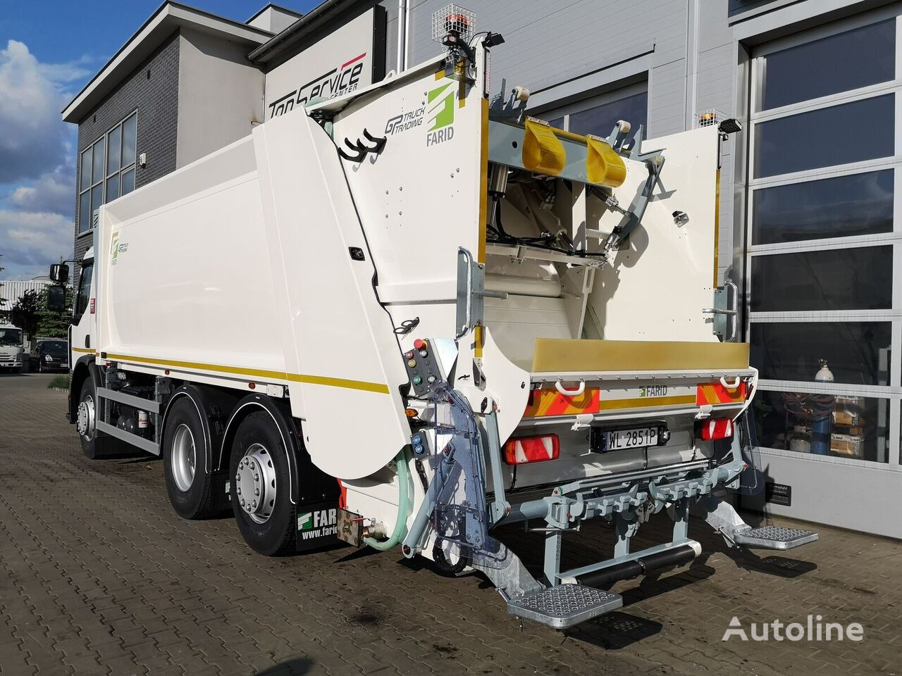 Renault D Wide 26 Farid - Garbage truck: picture 3